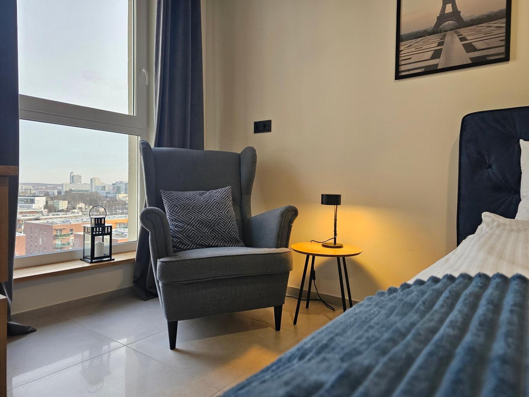 Urban Apartments Premium Baildona 18A, Free Garage, Self Check-In Katowice Esterno foto